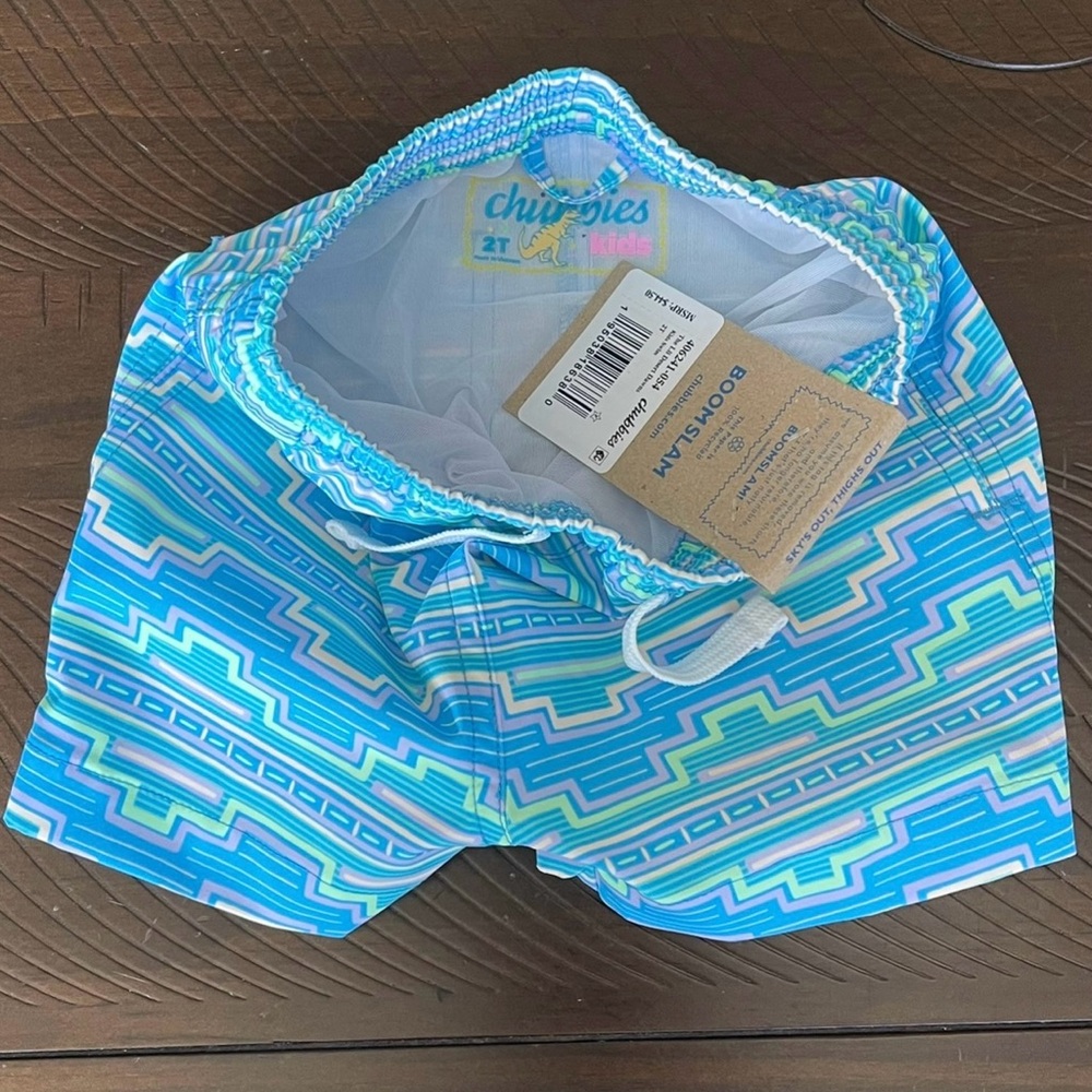 BRAND NEW!! Boys Chubbies Swim Trunks Sizes 18-24M, 2T, 4T, 5, 6 - Picture 5 of 7